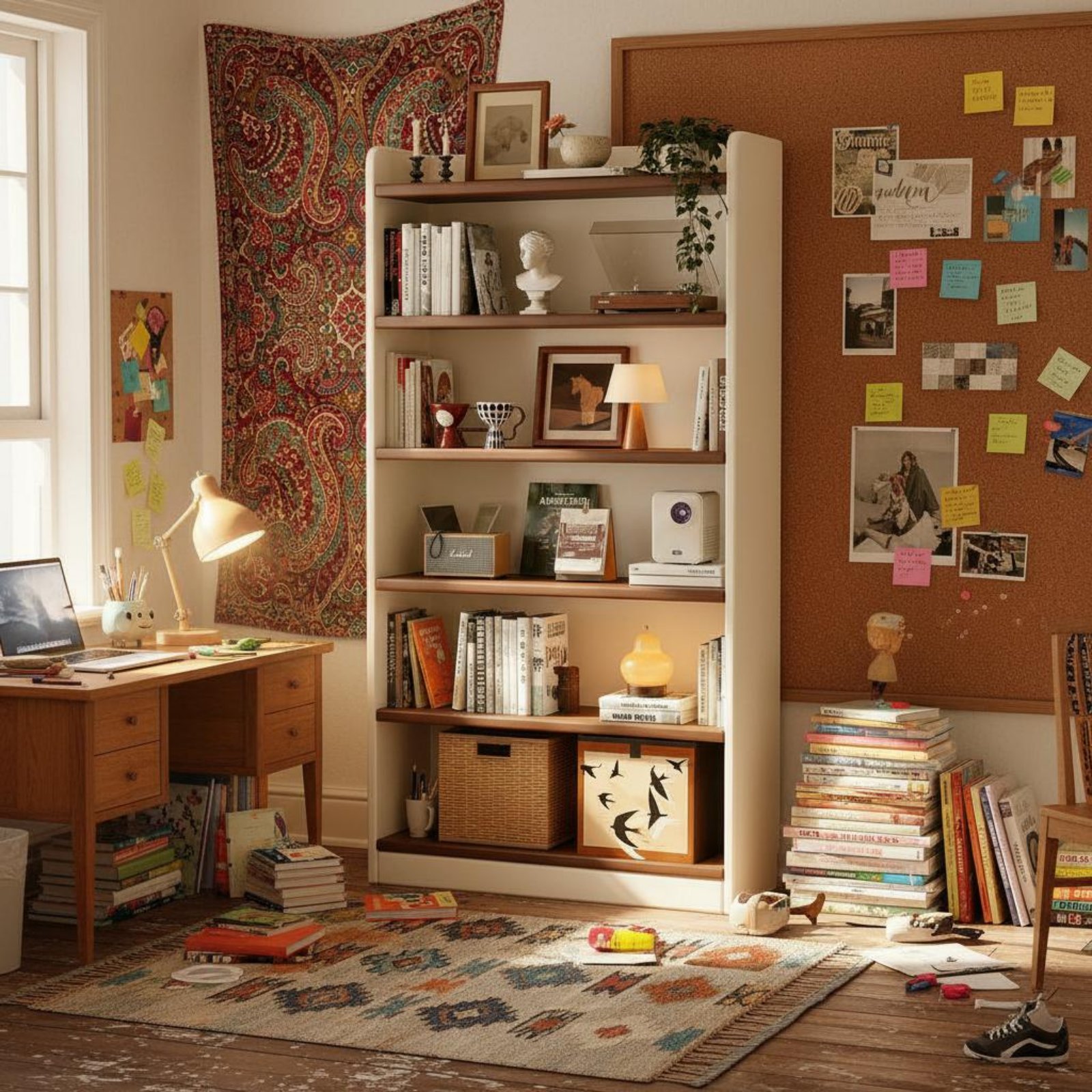 ชั้นวางหนังสือหลายชั้น ความจุข - Sustainable Living Book บทวิจารณ์และราคา