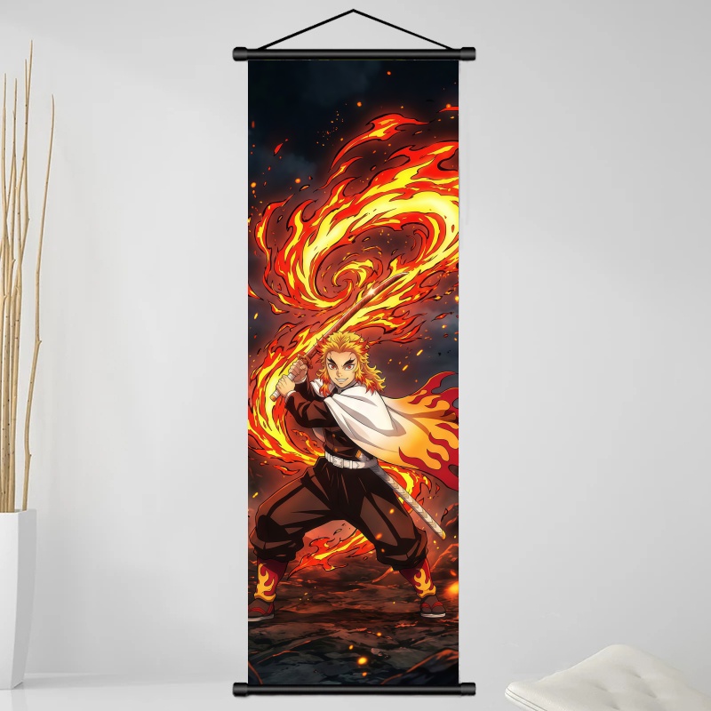 ผ้าพิมพ์ลายอนิเมะ Demon Slayer - Sustainable Living Products บทวิจารณ์และราคา