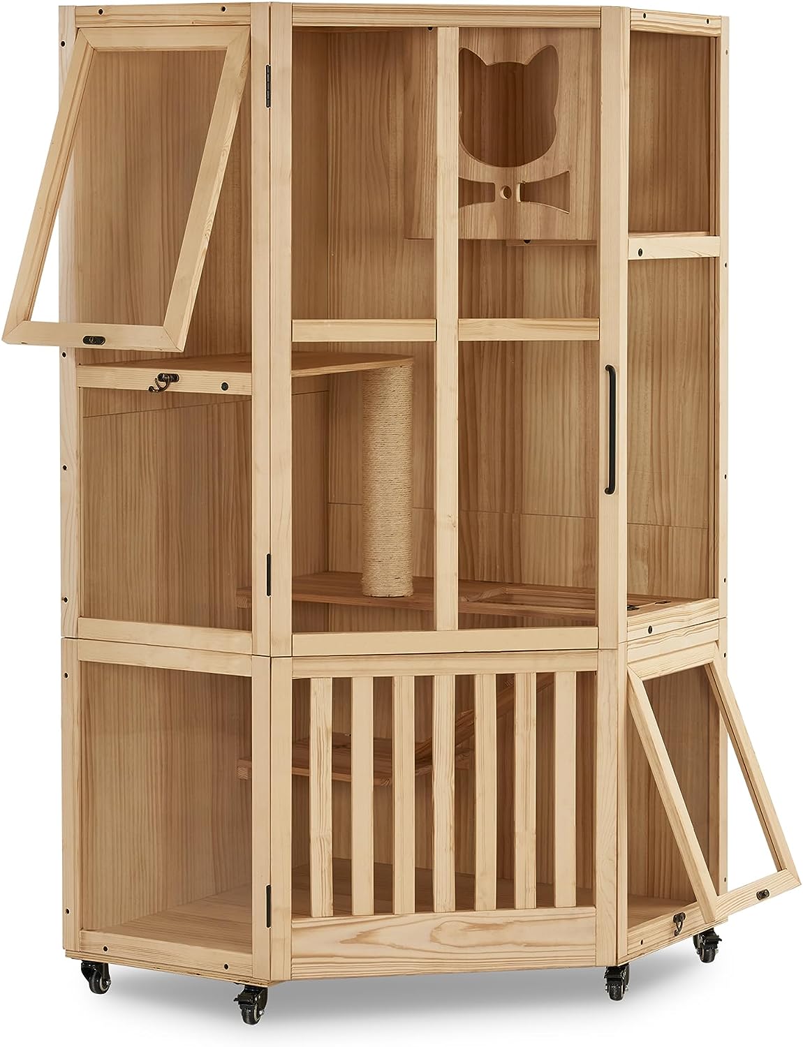 บ้านแมวแบบปิดอเนกประสงค์ขนาดให - Sustainable Living Design บทวิจารณ์และราคา