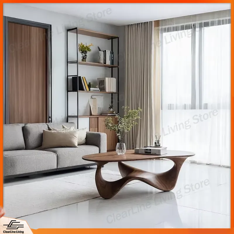 โต๊ะกาแฟไม้เนื้อแข็งสไตล์โมเดิ - Sustainable Living Design บทวิจารณ์และราคา