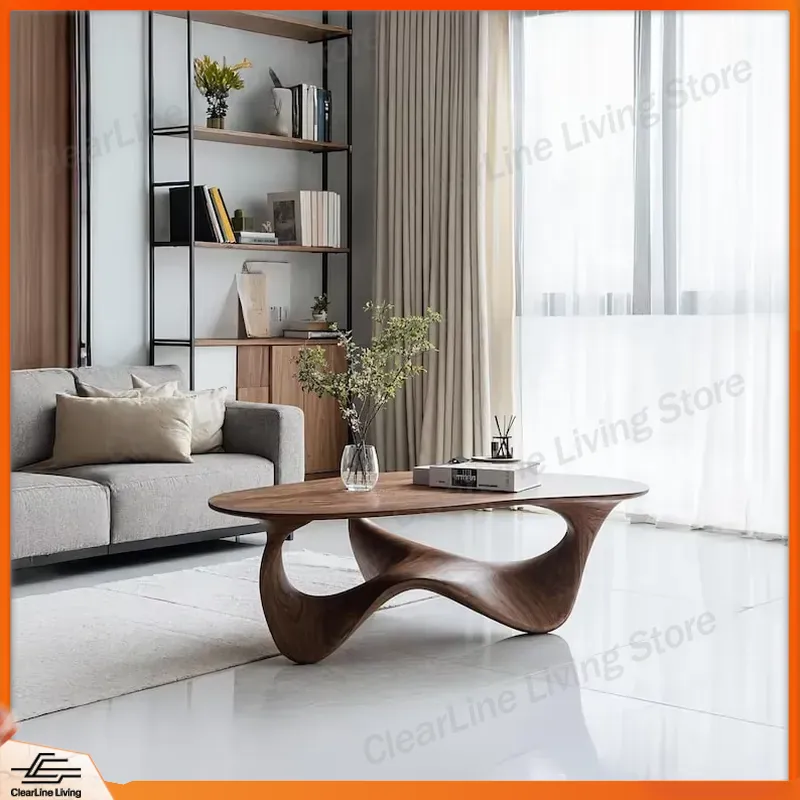 โต๊ะกาแฟไม้เนื้อแข็งสไตล์โมเดิ - Sustainable Living Design บทวิจารณ์และราคา